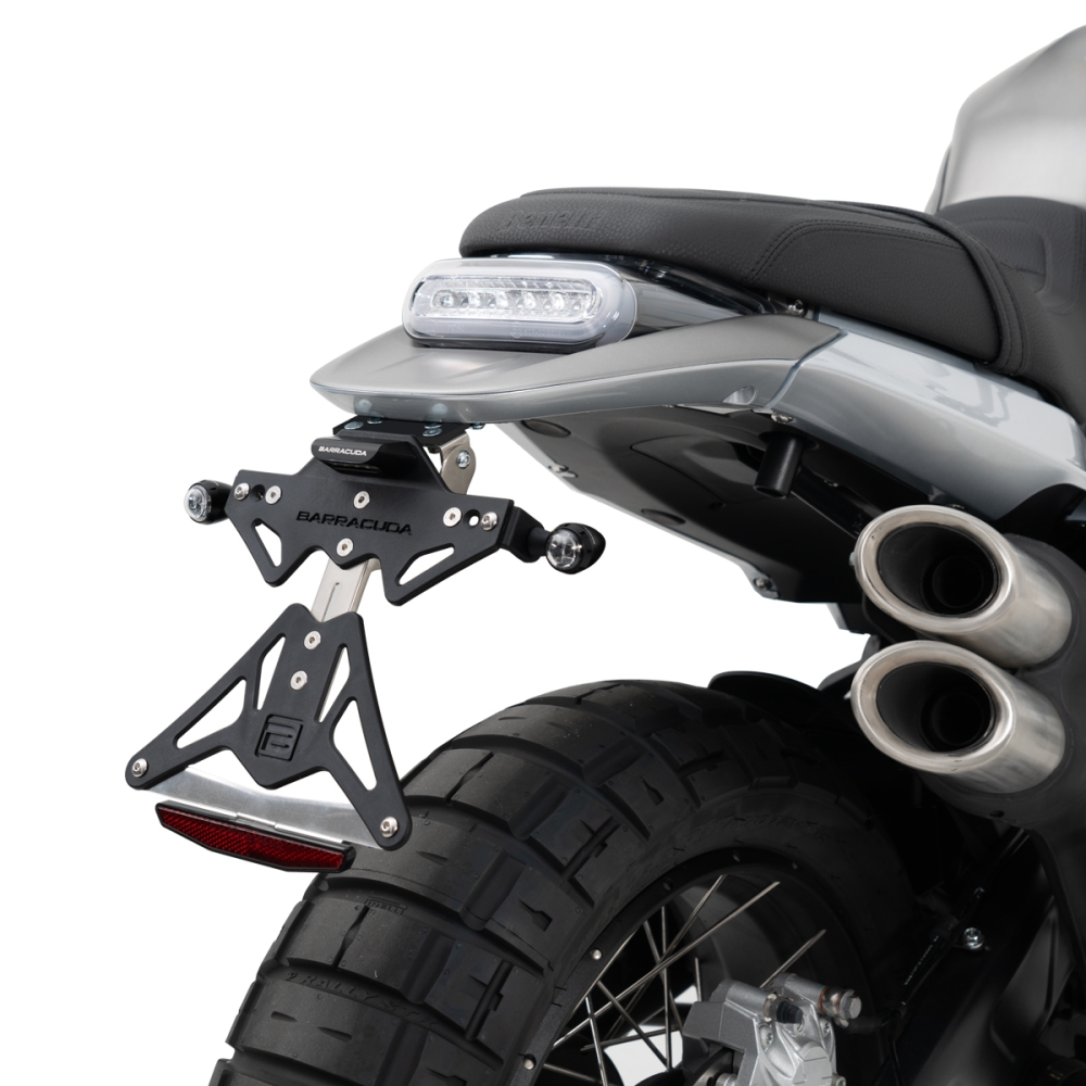 SUPPORT DE PLAQUE + FEU ARRIERE HOMOLOGUE